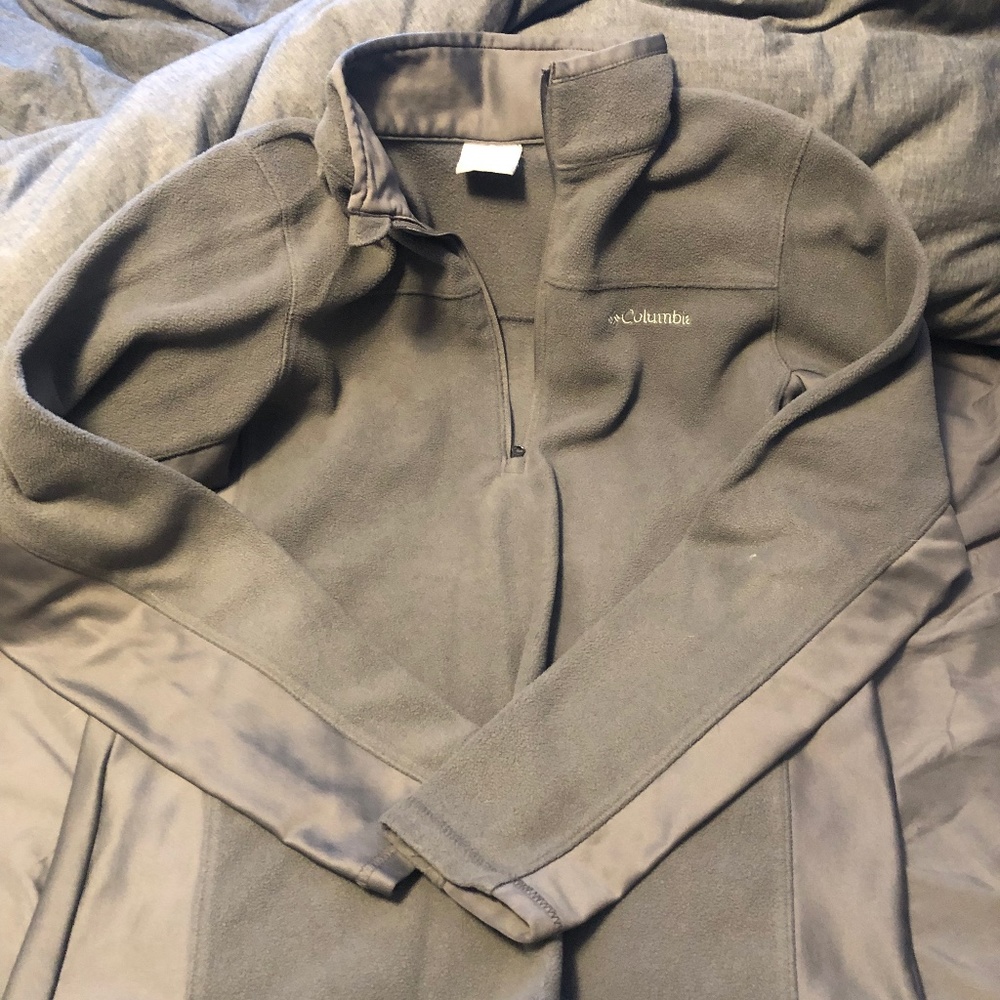Columbia Mens Small 3/4 Zip Pullover